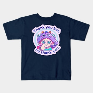 Cute Pink Hair Girl quotes Kids T-Shirt